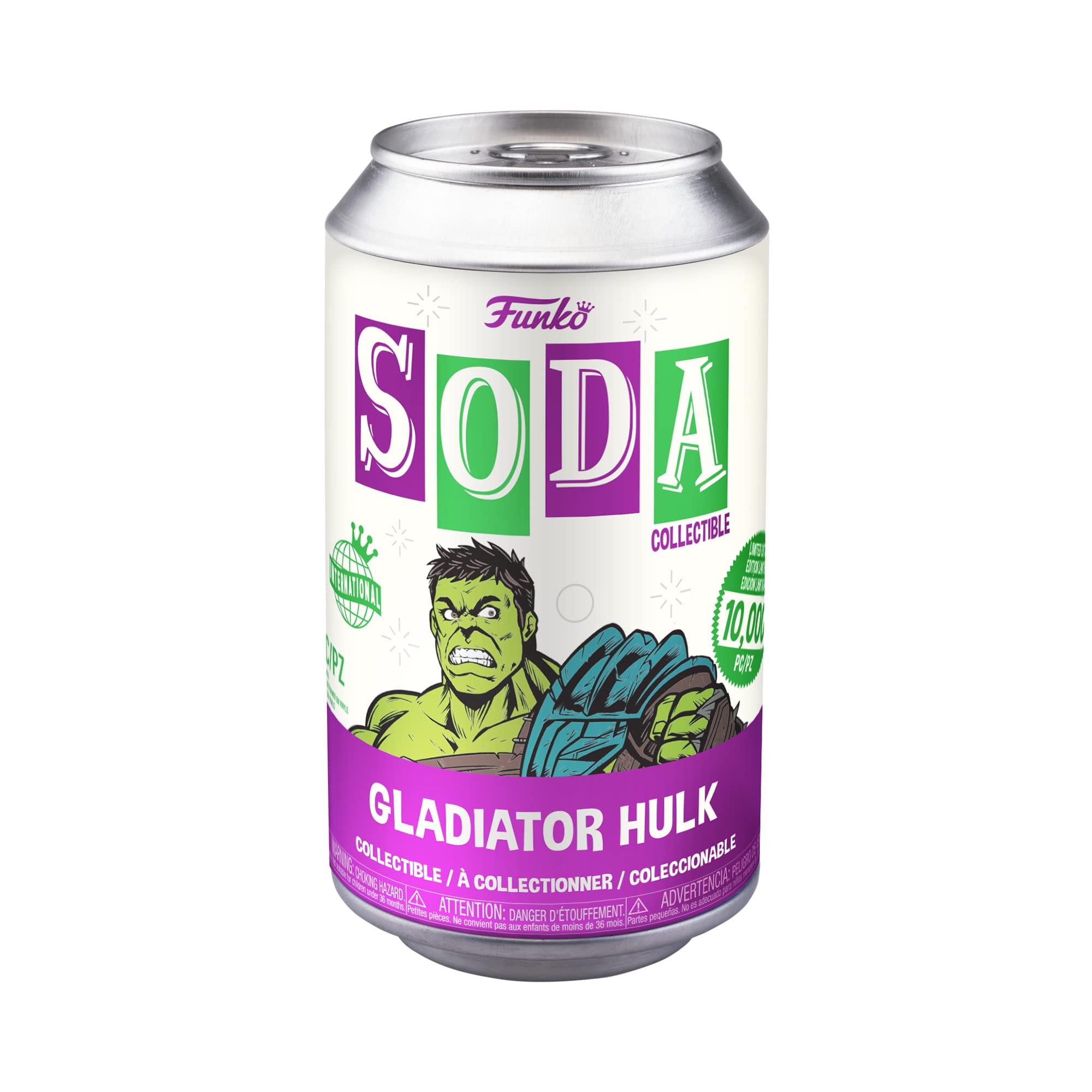 Funko Vinyl Soda: Ragnarok - Hulk - Metálico Chase - (Styles May - Imagen 2