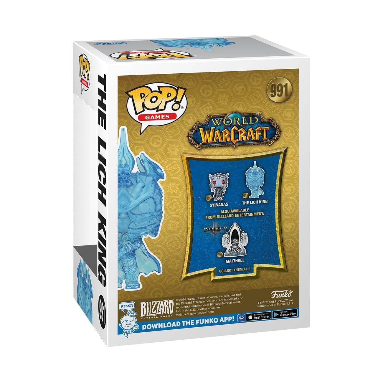 Funko Pop! Games: Warcraft - Lich King - World of Warcraft - Imagen 3