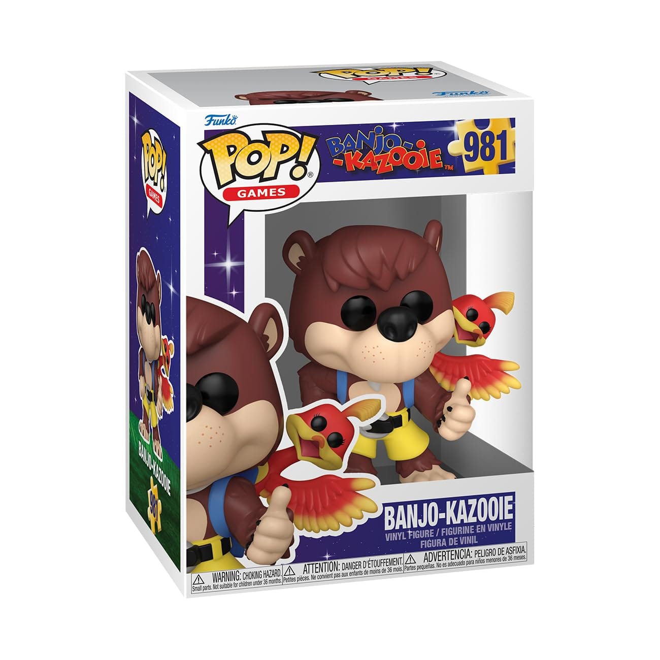 Funko Pop! Games: BK - Banjo & Kazooie - Banjo Kazooie - Imagen 2