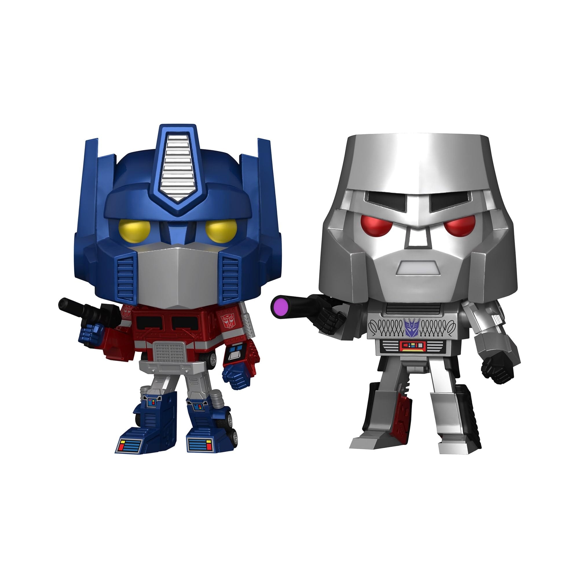 Funko Pop! Retro Toys: Transformers - Optimus Prime/Megatron 2 Pack - - Imagen 2