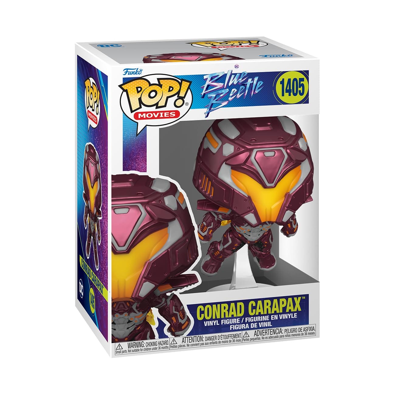 Funko Pop! Movies: DC - Blue Beetle - Carapax - Imagen 2