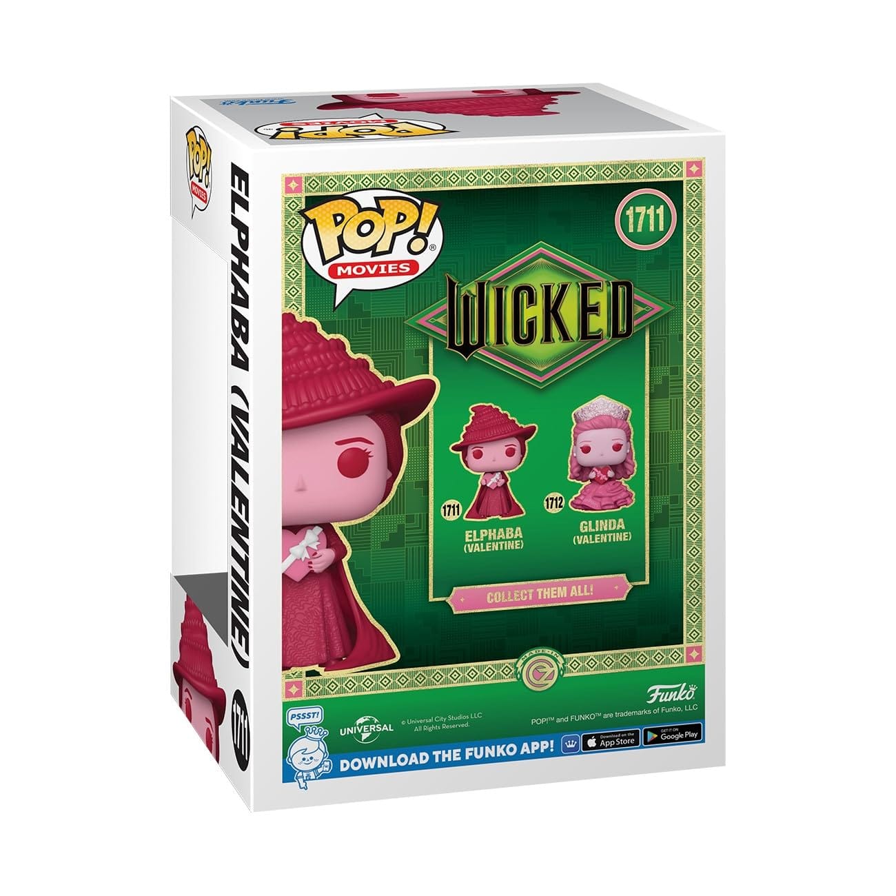 Funko Pop! Movies: Valentines - Wicked - Elphaba - Imagen 3