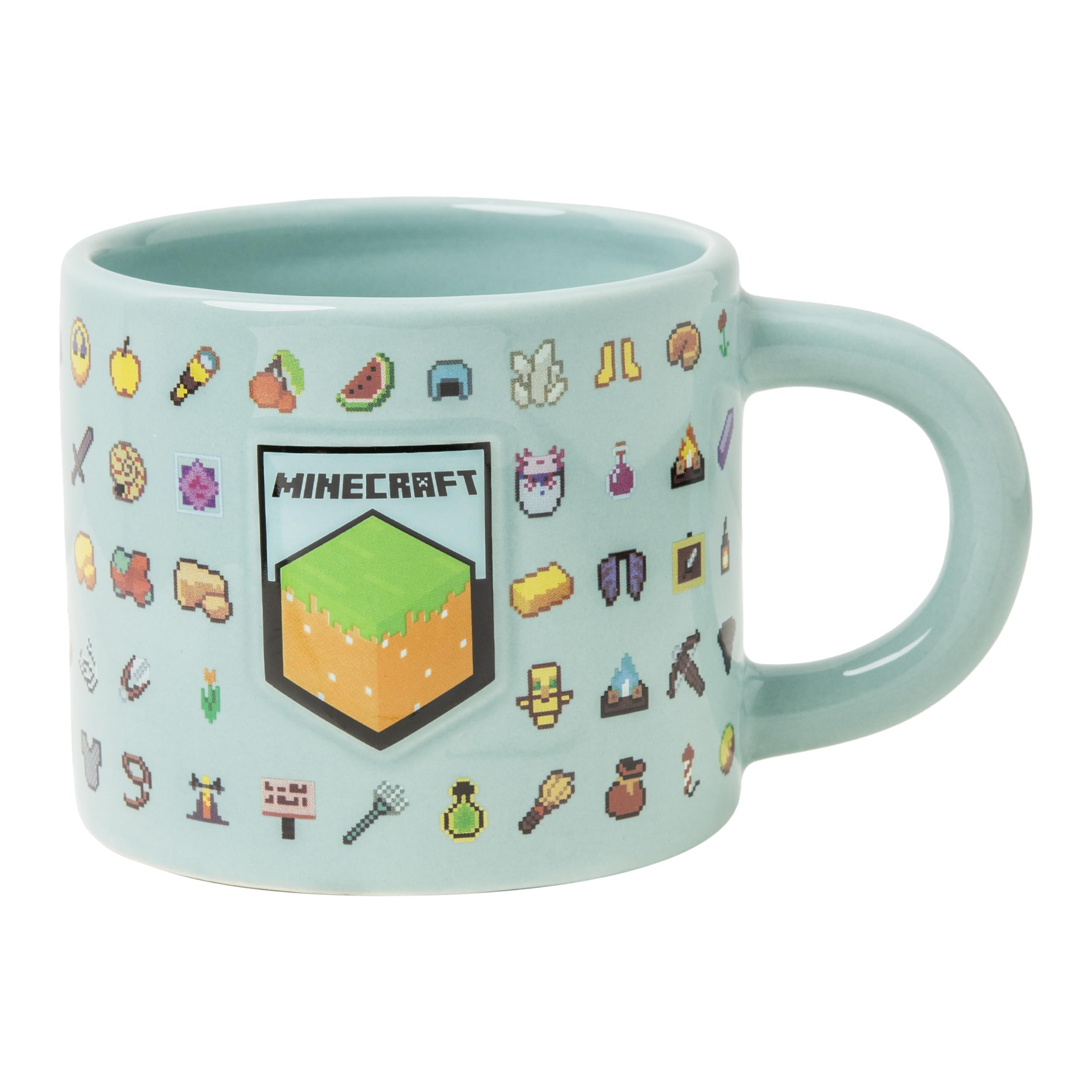 Taza de café grande con diseño de Minecraft, cerámica, con licencia - Imagen 4