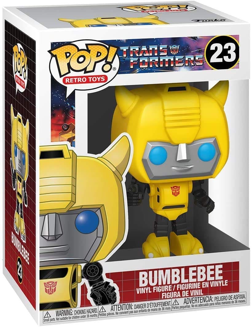 Bumblebee Pop #23 Retro Toys Transformers Vinyl Figure (Bundled with - Imagen 4
