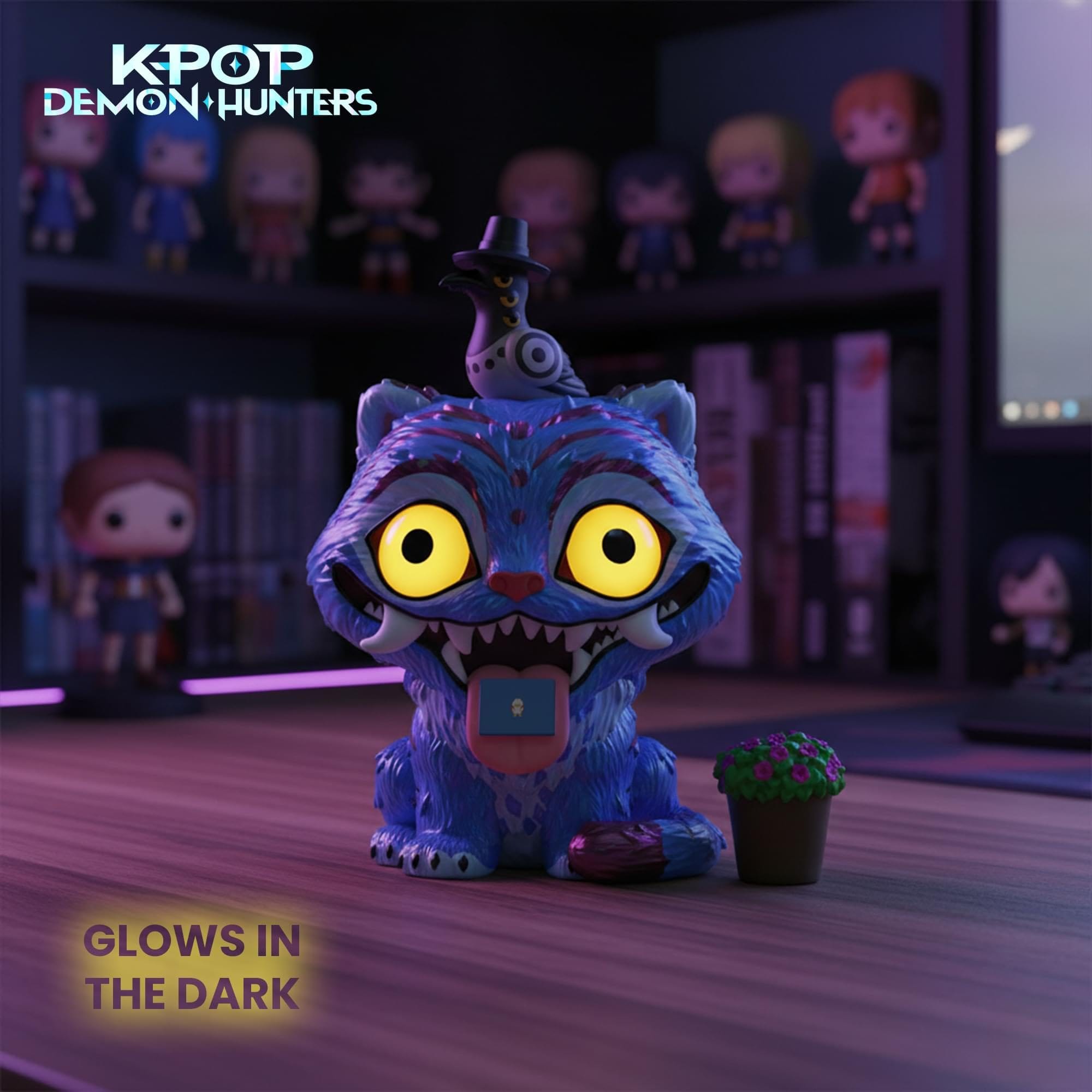 Funko Pop! Animation: KPOP Demon Hunters - Derpy with Sussie (Glow in - Imagen 2
