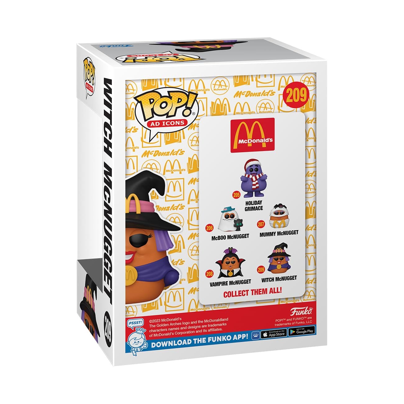 Funko Pop! Ad Icons: Mcdonalds - Nugget - NB - Witch - McDonald's - Imagen 3