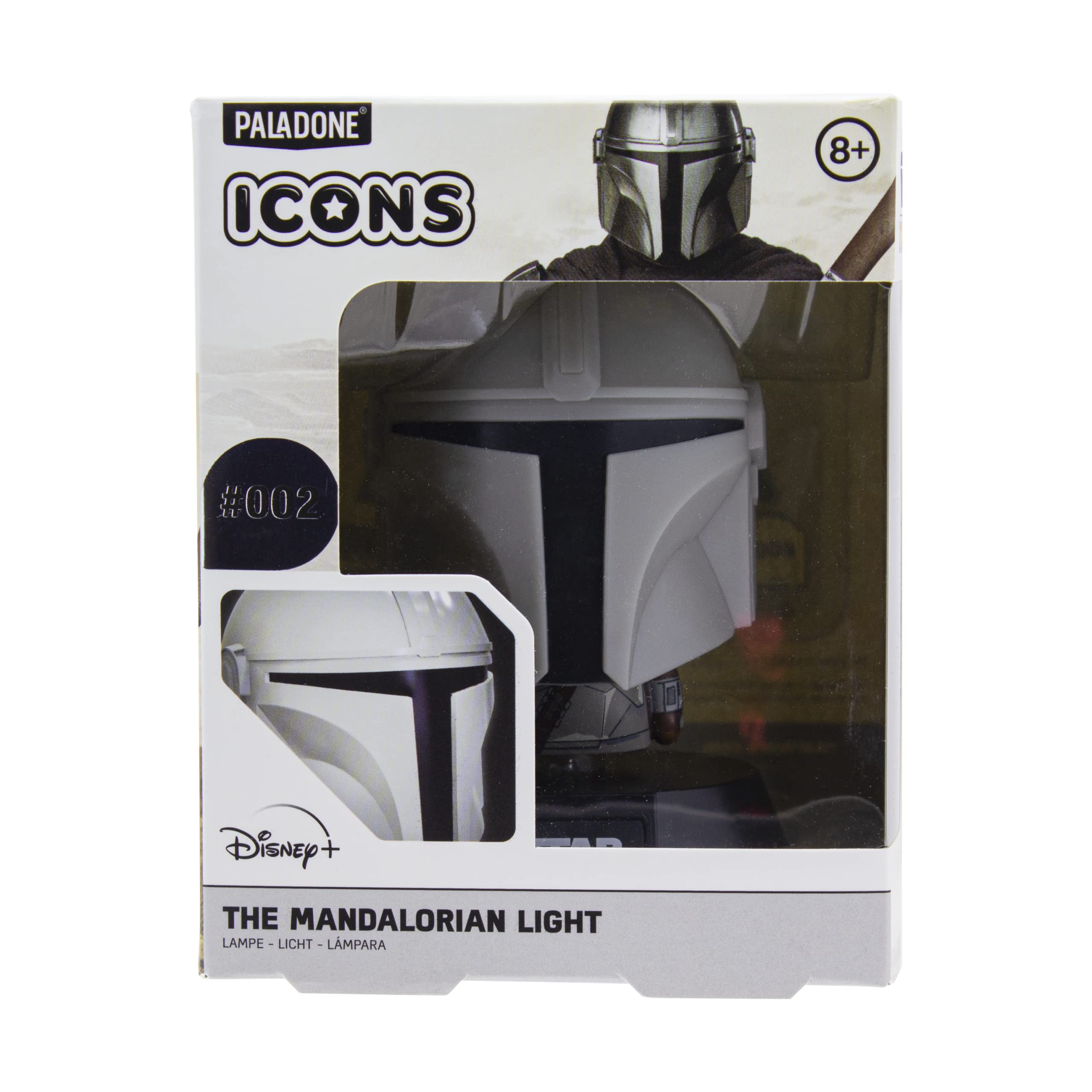 Paladone Star Wars - Lámpara de mandaloriano Icon 3D - Imagen 6