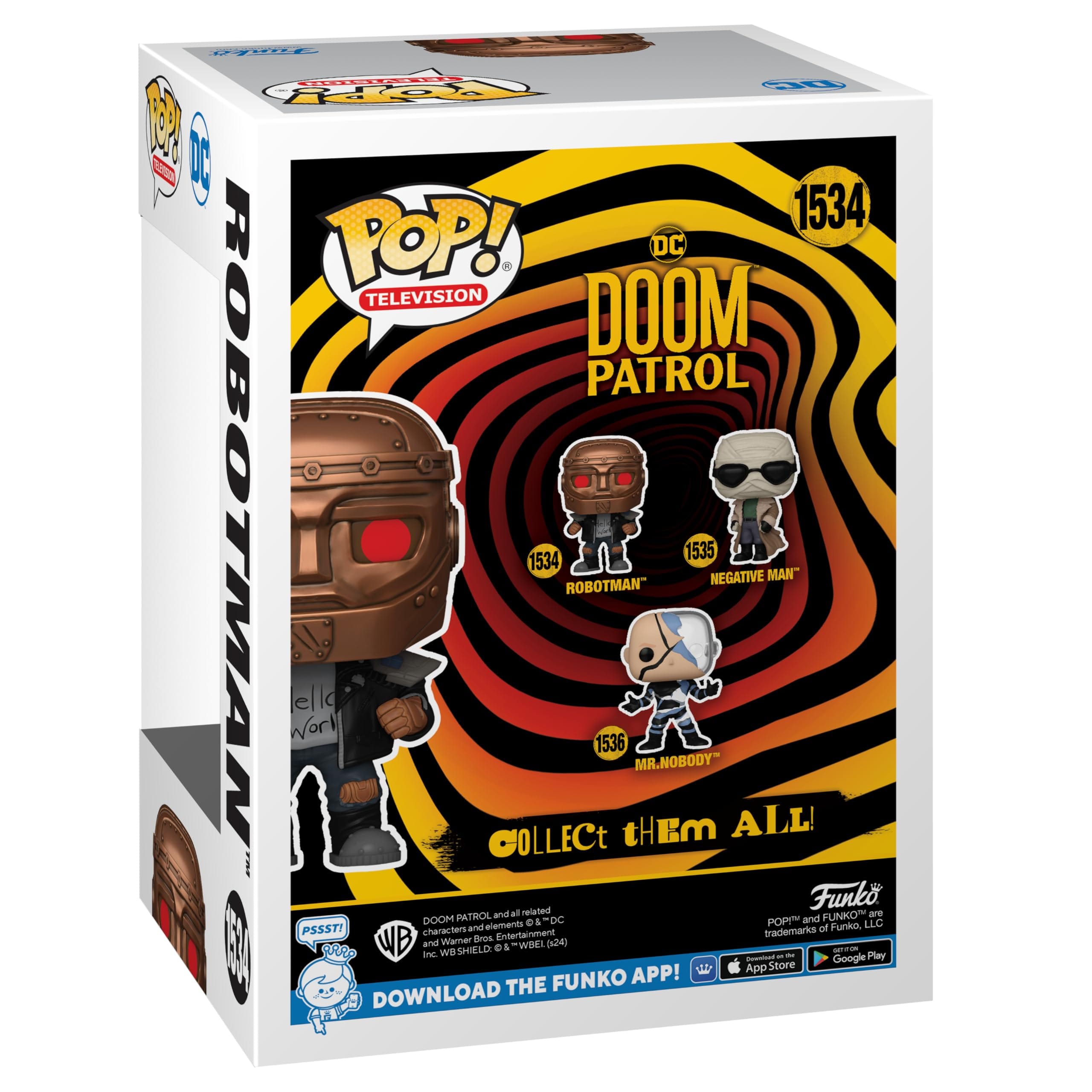 Funko Pop! TV: Doom Patrol - Robotman - Imagen 3