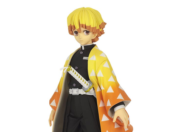 Banpresto- Demon Slayer- Figura Zenitsu Agatsuma Kimetsu no Yaiba - Multicolor 24cm - BP17 - Imagen 3