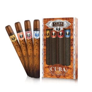Cuba Classic Estuche 4 × 35 ml Eau de Toilette (Gold, Orange, Red, Blue)