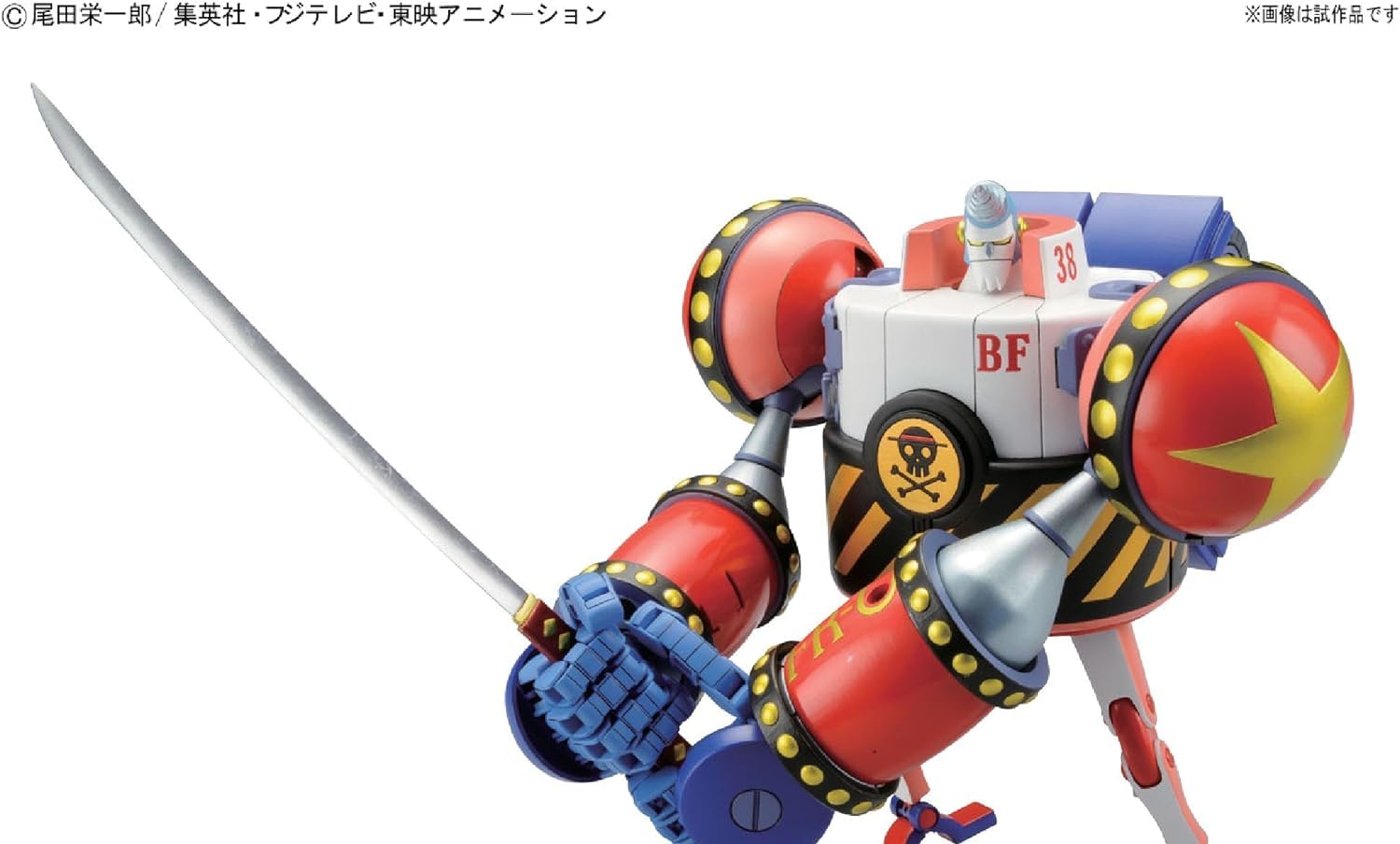 Bandai Hobby One Piece Best Mecha Collection General Franky Maqueta - Imagen 4