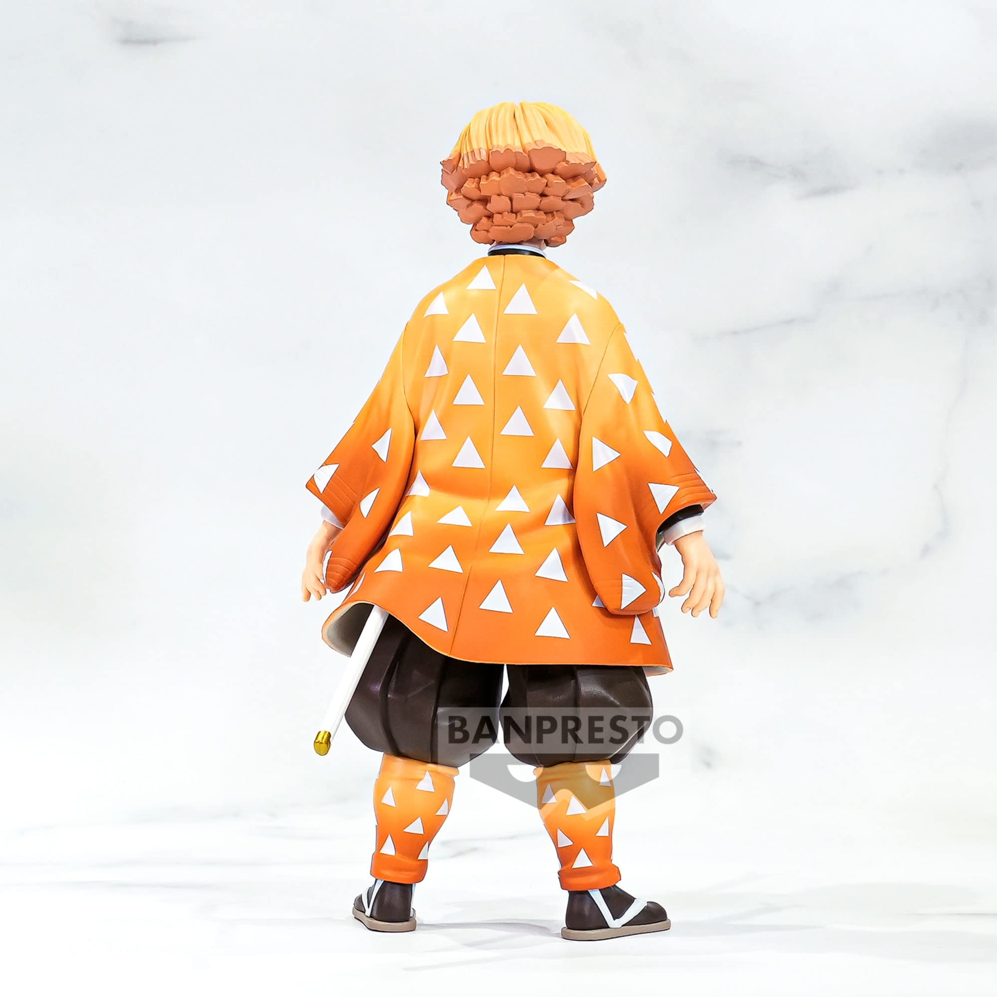 Banpresto- Demon Slayer- Figura Zenitsu Agatsuma Kimetsu no Yaiba - Multicolor 24cm - BP17 - Imagen 2